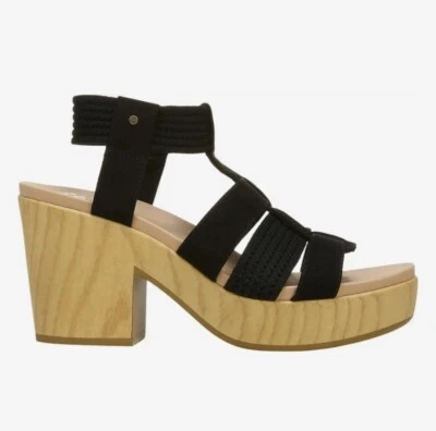 Sandalias de tacón Dr. Scholl's Blossom negras talla: 8,5 Foto 1 de 4