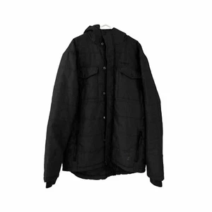 Element Skate Grey Heavy Duty Jacket With Hood Mens XL Broken Zip Button Up - Picture 1 of 22
