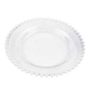 Bella Perle Clear Glass Small Dessert Side Plate Nigella Lawson Tableware - Picture 1 of 6