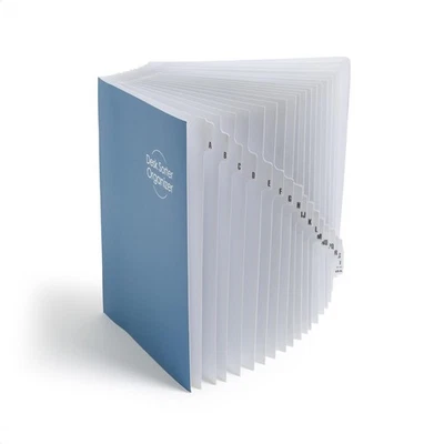 Clasificador de archivos de escritorio de oficina expandible Smead, suministros de oficina, alfabético (A-Z) D... Foto 1 de 4