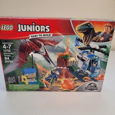 Lego Juniors Jurassic World Pteranodon Escape #10756 juguete de construcción Foto 1 de 4