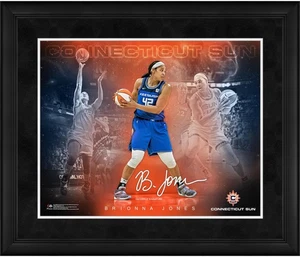 Brionna Jones Connecticut Sun Framed 16" x 20" Stars of the Game Collage - Picture 1 of 1