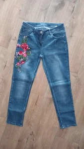 Damen Jeans Hose Größe 40 Stretch Zabaione - Bild 1 von 6