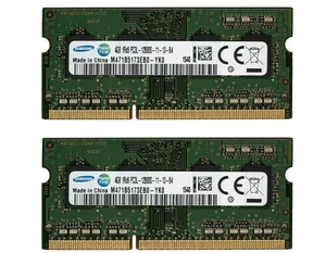 SAMSUNG 8GB (2X4GB) M471B5173EB0-YK0 1RX8 PC3L-12800S-11-13-B4 DDR3 MEMORY. - Picture 1 of 1