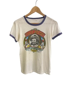 Vintage 70s 1978 Willie Nelson Wild West Show Ringer T-Shirt - Picture 1 of 5