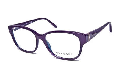 BVLGARI 4077 5265 Dark Purple size 54/16/140 Made in Italy Eyeglasses - Image 1 of 4