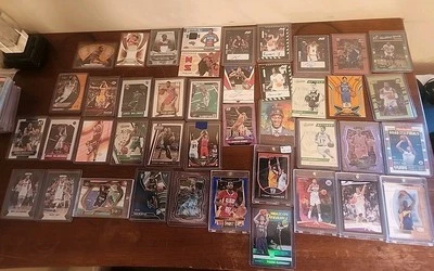 42 cartas NBA autografado/remendo ou # lote Paul George/capuz e mais - Imagem 1 de 4