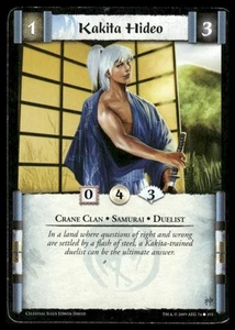Legends of the Five Rings L5R Kakita Hideo AEG #74 2009 LP - Picture 1 of 2