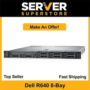 Dell PowerEdge R640 Server 2x Gold 6132 = 28 Cores | H730P | 512GB RAM | 1TB SSD - Picture 1 of 8