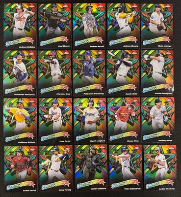 Béisbol cromado Topps 2025 - Insertos PP, 1990, Fortune, FS & todo grabado (tú eliges) Foto 1 de 4