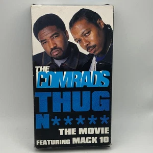 The Comrades Thug N The Movie featuring Mack 10 VHS Tape Music Video RAP PROMO - Picture 1 of 5