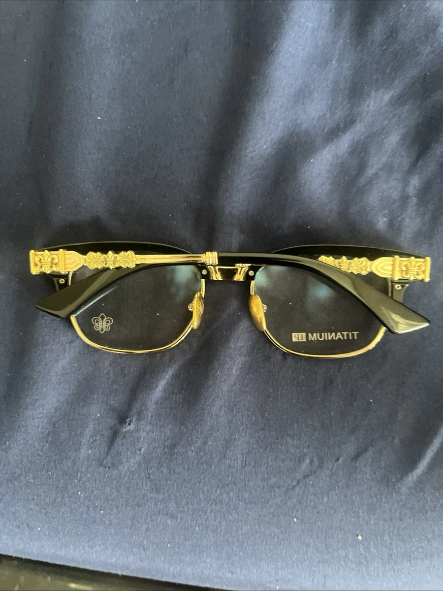 Chrome Hearts Sunglasses for Men Gold for sale | eBay