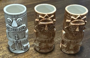 Set of 3 Barconic Tiki Mugs - Picture 1 of 8