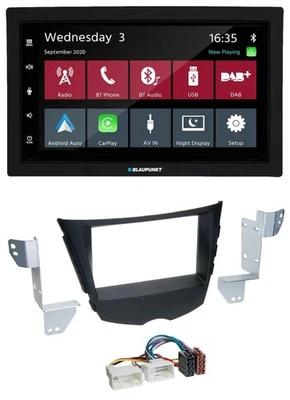 Blaupunkt 2DIN MP3 USB Bluetooth DAB Autoradio für Hyundai Veloster FS ab 2011 - Bild 1 von 4