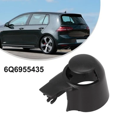 OE 6Q6955435 Rear Wiper Blade Cap for Golf For Passat For Rabbit Black - Image 1 of 4