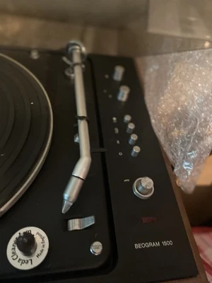 Vintage Bang und Olufsen Beogram 1500 60er Jahre Plattenspieler / Turntable - Bild 1 von 3