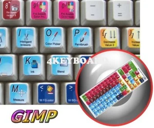 Pegatina teclado GIMP - Imagen 1 de 1