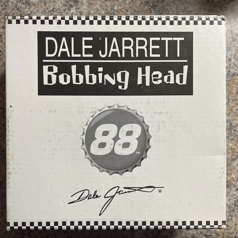 2002 DALE JARRETT BOBBLE HEAD NODDER NASCAR FIGURE Cover
