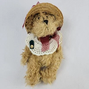 Vintage Pickford Bears Brass Button Rosie Teddy Bear of Joy 12" Soft Plush Toy - Picture 1 of 14