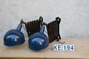 KE194 Antike Wand Scheren-Werkstattlampe/Loft/Bauhaus - Bild 1 von 12