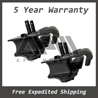 K4109 For 2017-2022 Nissan Armada 5.6L Front Left and Right Engine Mount Kit 2pc - Image 1 of 4