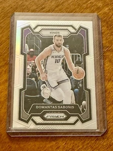 2023-24 Prizm Domantas Sabonis #45 Silver Prizm CLEAN!! Kings All-Star! - Picture 1 of 2