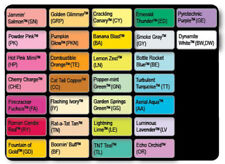 Boise Fireworx Paper Color Chart