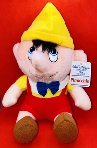 Vintage Walt Disney's Animated Film Classic PINOCCHIO Plush Stuffed Toy 1985 - Picture 1 of 5