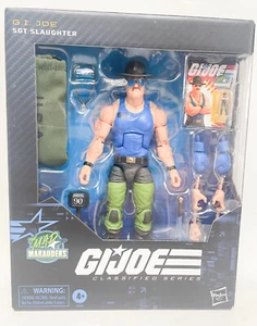 Gi Joe 6" Sgt. Slaughter Mad Marauders Deluxe Figur #129 Classified Figure - Bild 1 von 1