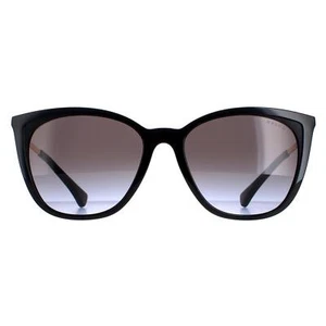 Ralph by Ralph Lauren Sunglasses RA5280 50018G Shiny Black Grey Gradient - Picture 1 of 4