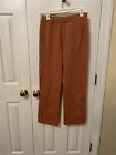 J.CREW University Terry Trouser Pant In Adobe Clay Size Small BA376