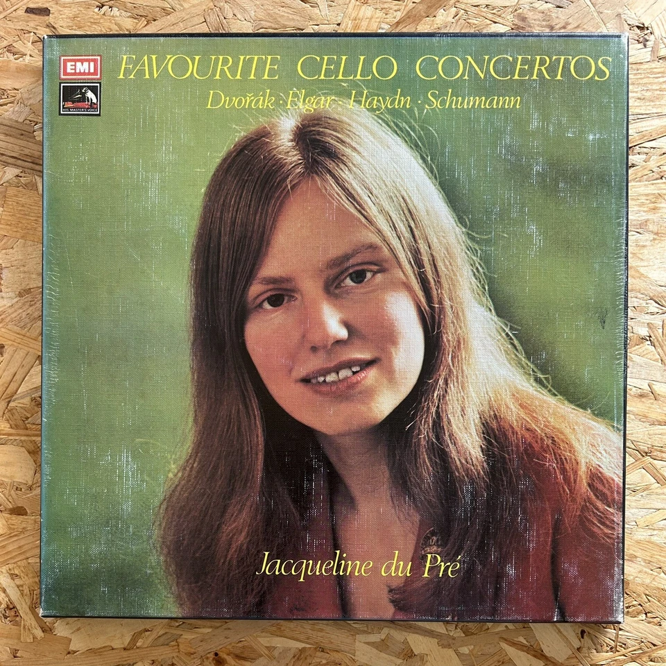 Jacqueline Du Pre "Favourite Cello Concertos" Dvořák EMI SLS 895 Ed1 Stereo EX - Image 1 of 4