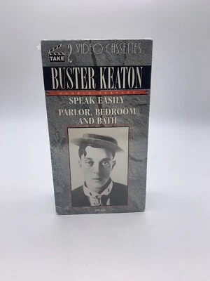 Rare New Sealed BUSTER KEATON Take 2 VHS Speak Easily Parlor, Bedroom and Bath - Image 1 of 4