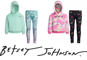 Betsey Johnson Girl's 2-Piece Set - Faux Fur Top - Picture 1 of 10
