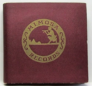 Mimosa Records French Children's Vintage PYGMO/RONDES D'ENFANTS Collection Case - Picture 1 of 10