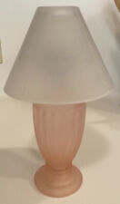pink and white fairy lamp