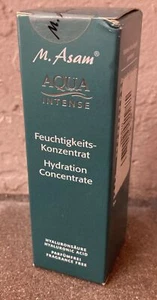 M.Asam Aqua Intense Hydration Concentrate Hyaluronic Acid Face SEALED 1.01 oz - Picture 1 of 6
