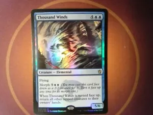 Foil Thousand Winds - Khans of Tarkir - Mtg Blue - Picture 1 of 1