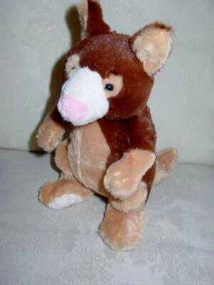 Ganz Webkinz TREE KANGAROO Plush Stuffed Animal Toy - RETIRED 9" In. HM362 - Image 1 of 4