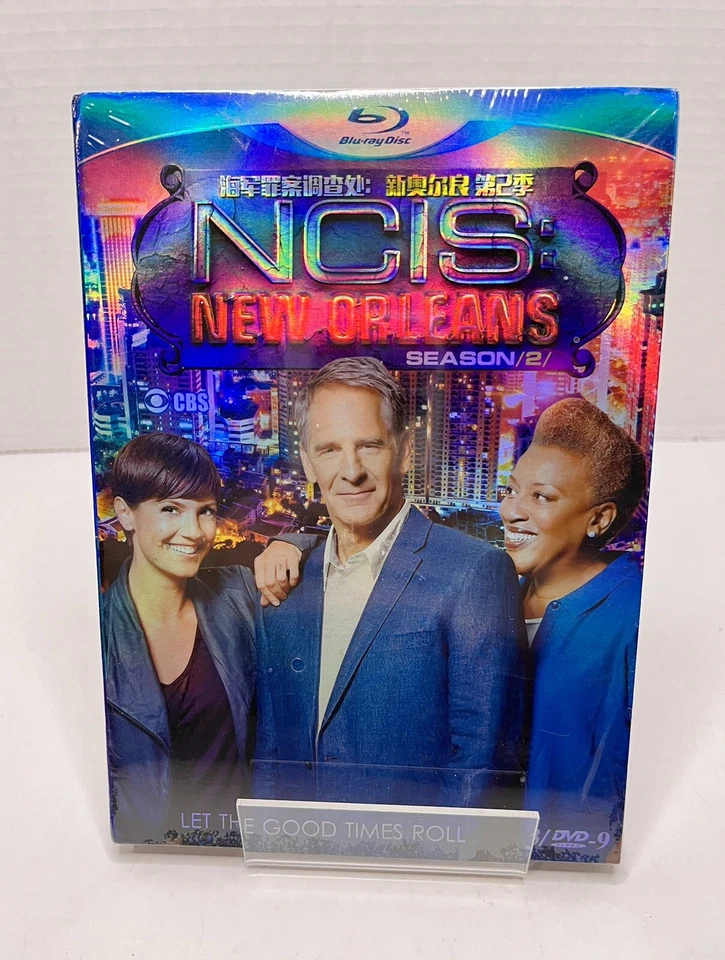 NCIS New Orleans Season 2 Hologram Box Region 3 Chinese Subtitles Blu-Ray Disc - Image 1 of 4