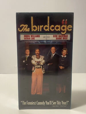 The Birdcage - VHS - Factory Sealed - Robin Williams - Image 1 of 4