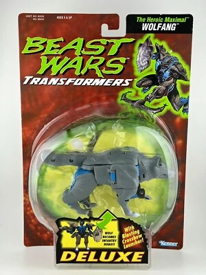 TRANSFORMERS BEAST WARS HERO MAXIMAL 'WOLFANG'  DELUXE 1995 HASBRO - Image 1 of 4