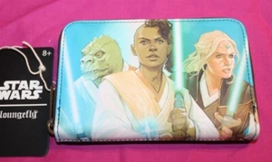 NEU Loungefly Star Wars: The High Republic Comic Cover Geldbörse mit umlaufendem Reißverschluss - Bild 1 von 3