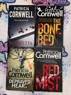 Patricia Cornwell Book Bundle X 4, Thriller, Crime, Suspense, Psychological (72) - Image 1 of 4