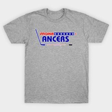 Virginia Lancers ECHL ACHL T-Shirt Roanoke Valley Rebels Rampage Express LancerL
