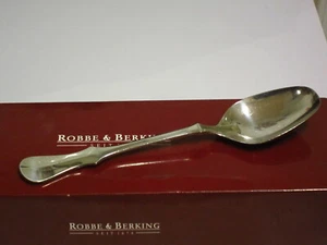 ROBBE & BERKING ALT KOPENHAGEN 925 STERLING SILBER BESTECK GEMÜSE LÖFFEL - Bild 1 von 2