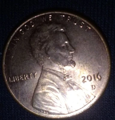 2016-D Double Die Obverse WDDO-001 Lincoln Cent  - Image 1 of 2