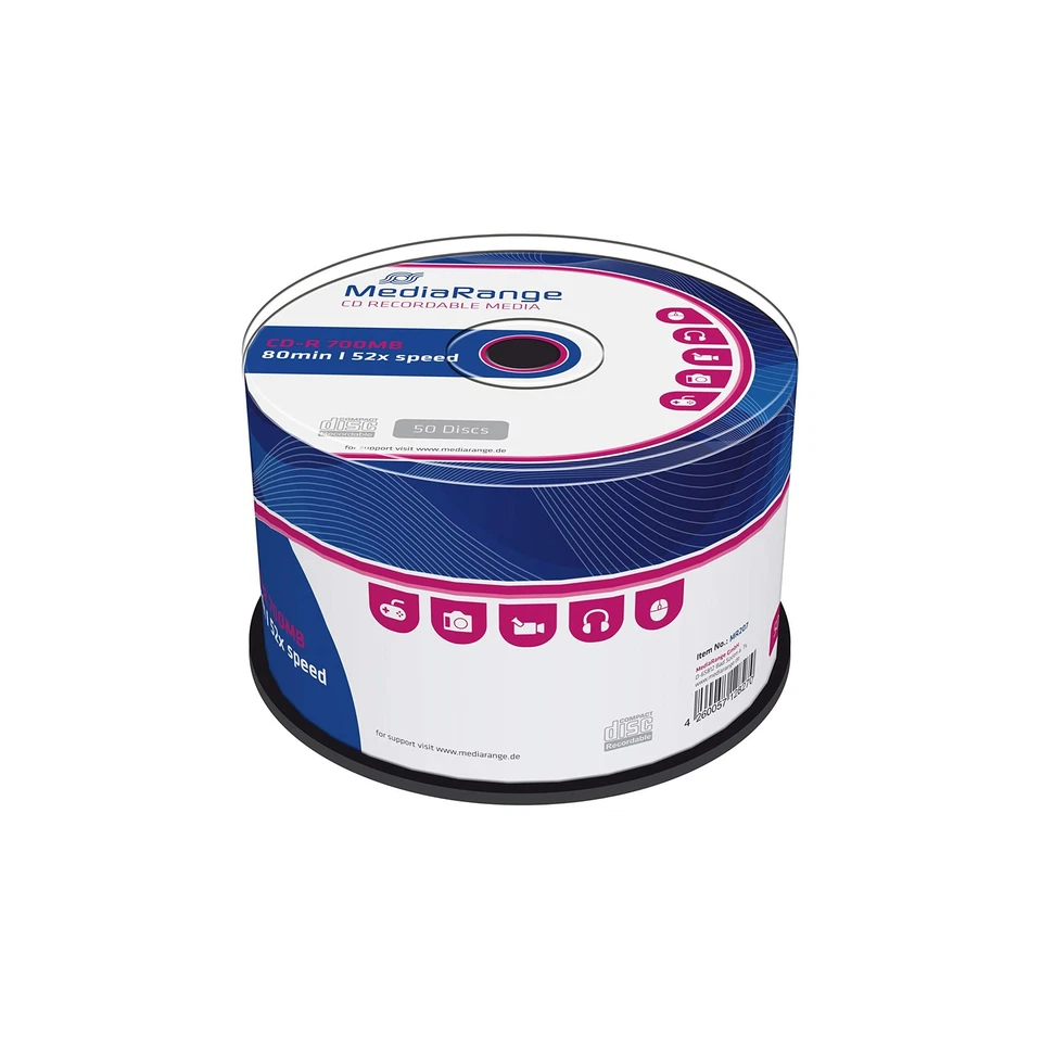 MediaRange Cd-r In der 50er Spindel