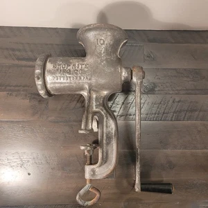 Vintage Chop-Rite Meat Grinder #10 Counter Top Mount Bench Mount Rusted - Picture 1 of 15