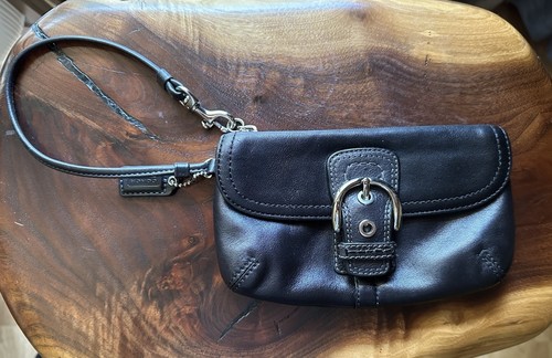 Coach Portafoglio Polsino Pochette Marcato Donna 4” X 7 1 2” Vintage